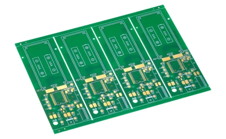 A large quantity of PCBs in production.