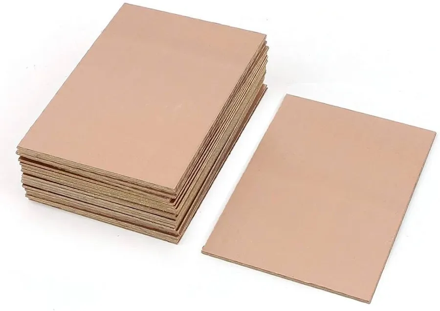 An image showing a standard FR4 PCB material.