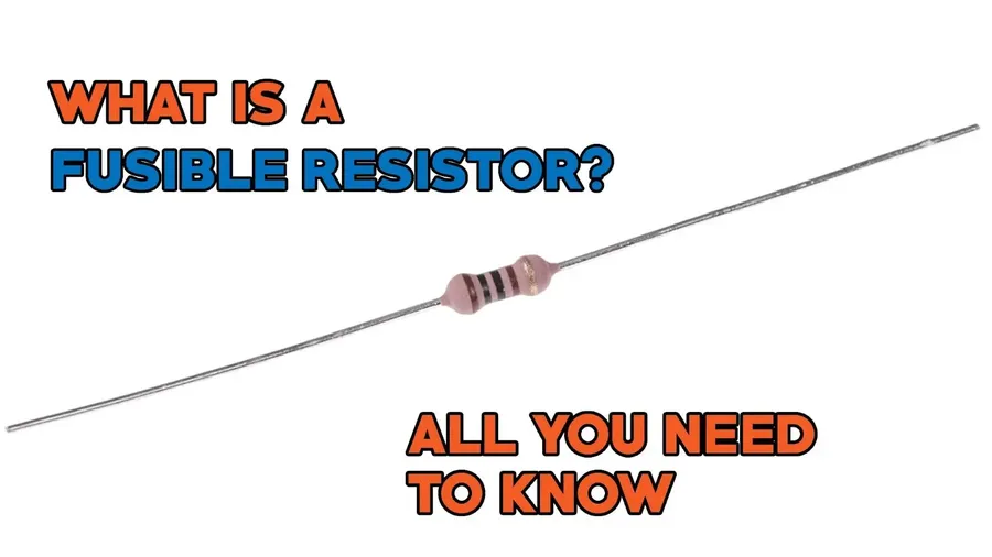 A collection of different types of fusible resistors.