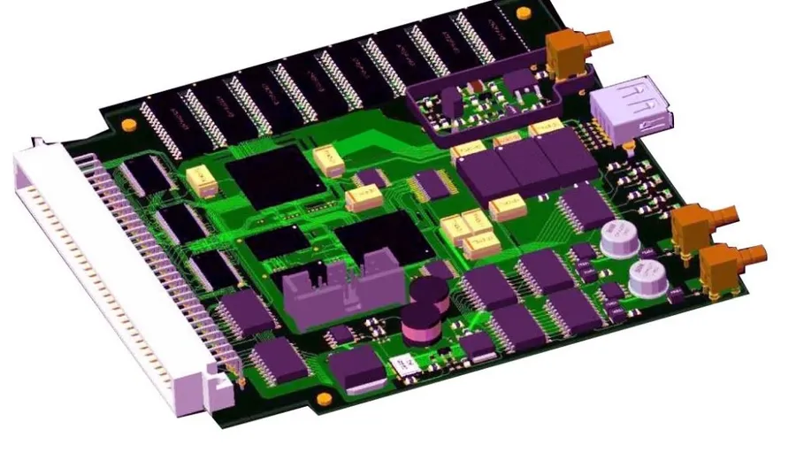 Screenshot of a software interface used for designing PCB footprints.