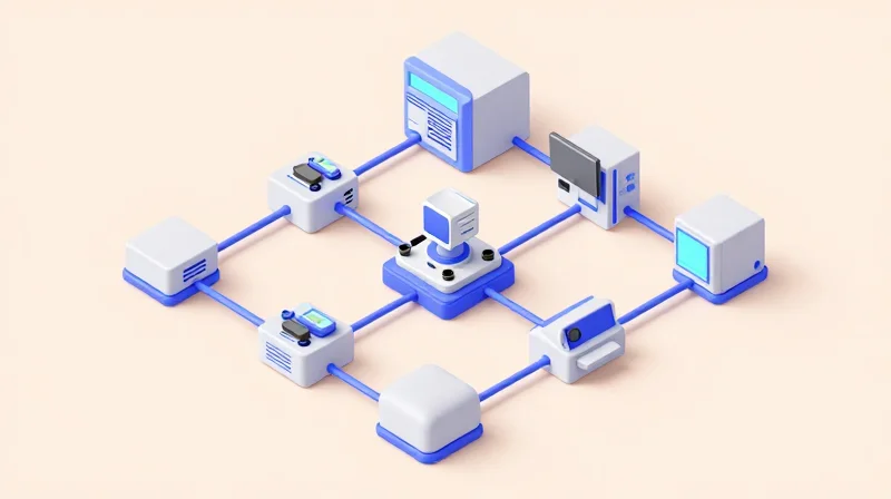 Isometric view of an automated thermal calibration chamber and test system
