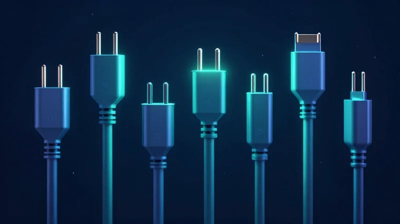 Understanding Power Protocol Compatibility Abstract representation of multiple charging cables and connection ports glowing in harmony