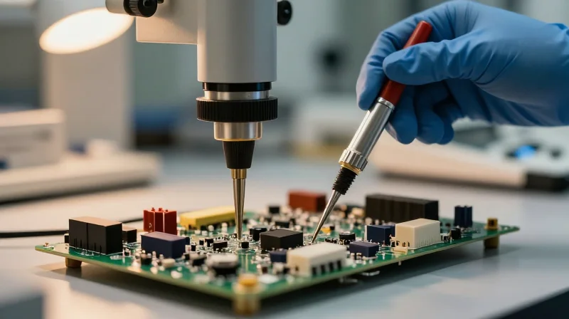 Testing Protocols for Quality Assurance Laboratory equipment performing stress testing on electronic components