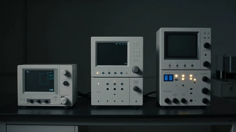 Testing and Verification Protocols for RF Compliance Electronic equipment testing RF signal performance in a lab environment.