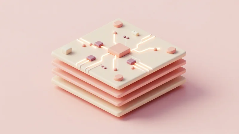 Design Considerations When Migrating to Ceramic Substrates Isometric view of a complex multilayer ceramic PCB architecture