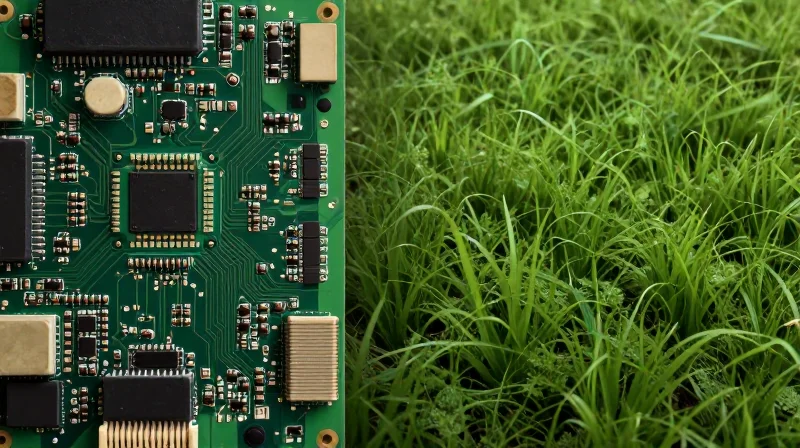 Understanding Halogens: Why the Electronics Industry is Changing Abstract representation of the transition from traditional chemicals to safer electronic materials.
