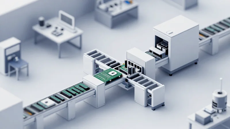 Case Study: Achieving a 20% Reduction in Assembly Costs Modern automated manufacturing floor showing modular electronics components being assembled.