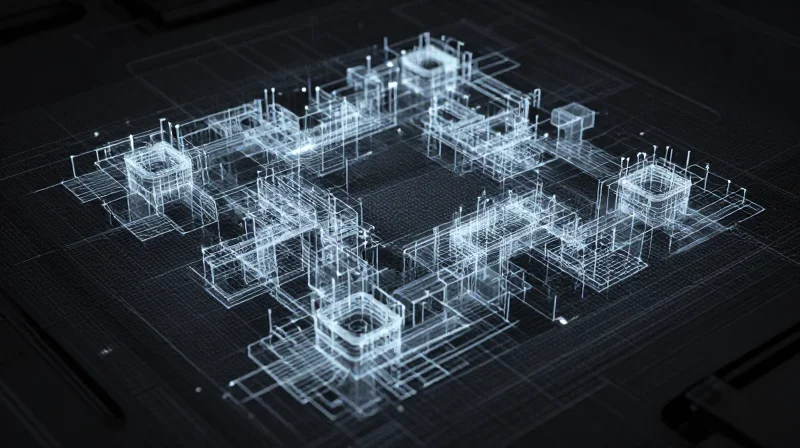 3D X-ray view of hidden BGA solder balls showing internal integrity