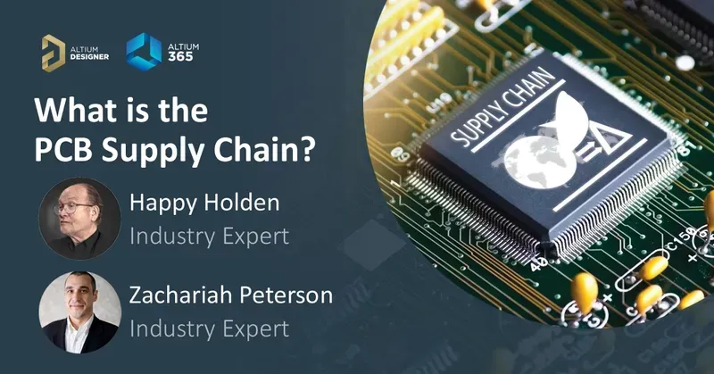 A global PCBA supply chain network.
