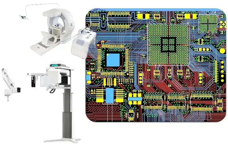 An engineer designing a medical PCB