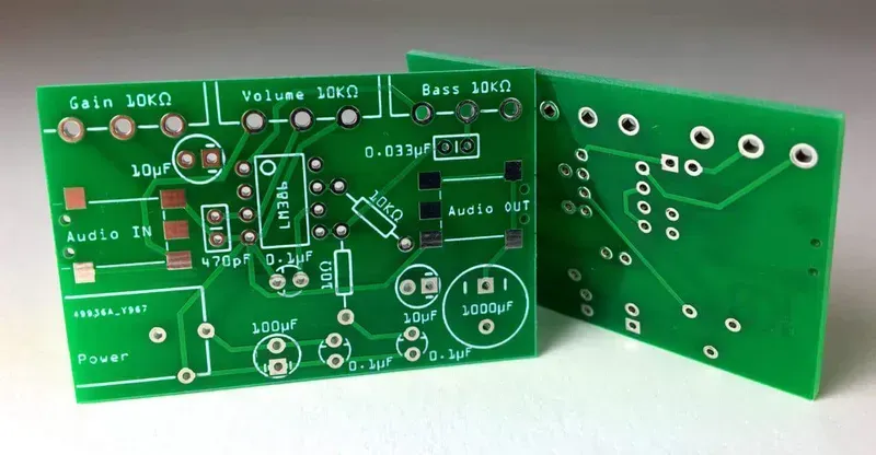 A customized PCB board